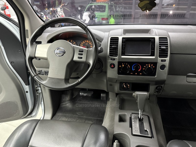FRONTIER 2.5 LE 4X4 CD TURBO ELETRONIC DIESEL 4P AUTOMÁTICO - 2009 - SAPIRANGA