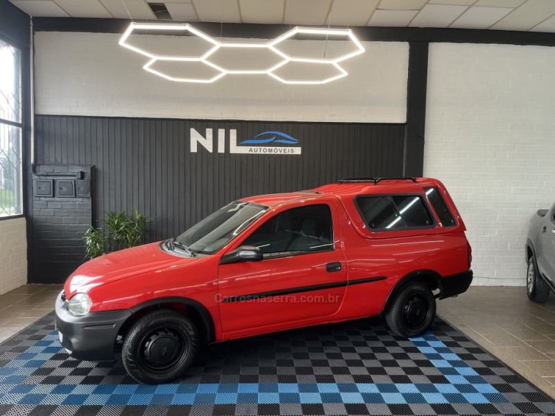 CORSA 1.6 MPFI GL CS PICK-UP 8V GASOLINA 2P MANUAL - 2001 - CAXIAS DO SUL