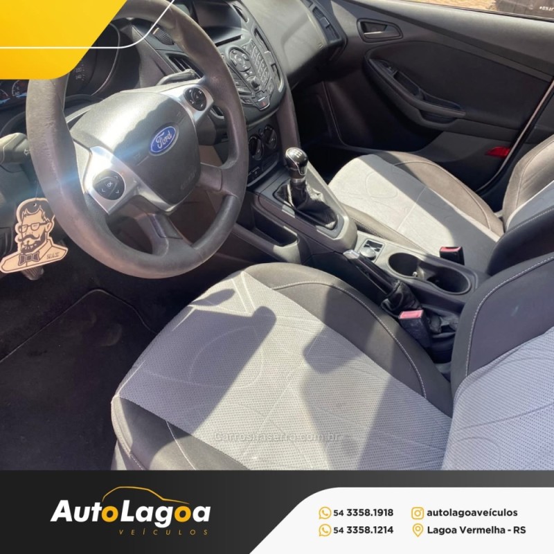 FOCUS 1.6 S 16V FLEX 4P MANUAL - 2015 - LAGOA VERMELHA