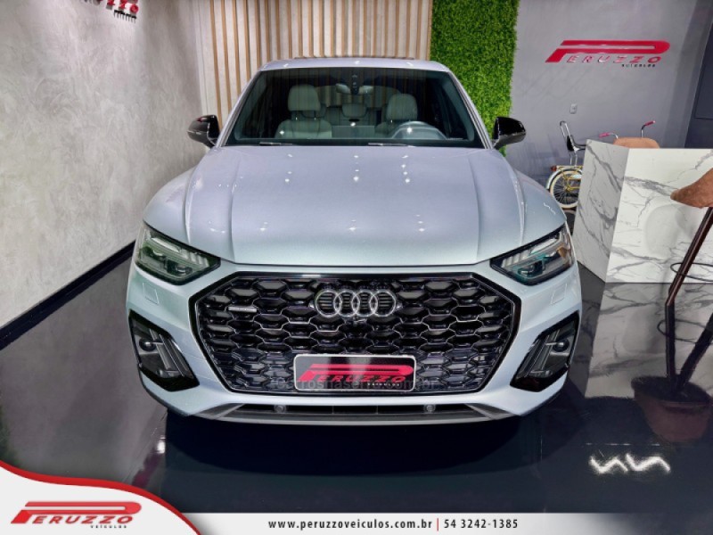 Q5 2.0 SPORTBACK S-LINE BLACK QUATTRO GASOLINA 4P AUTOMÁTICA - 2022 - NOVA PRATA