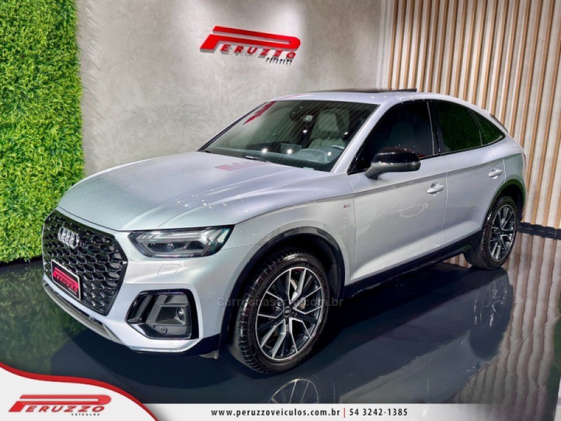 q5 2.0 sportback s line black quattro gasolina 4p automatica 2022 nova prata