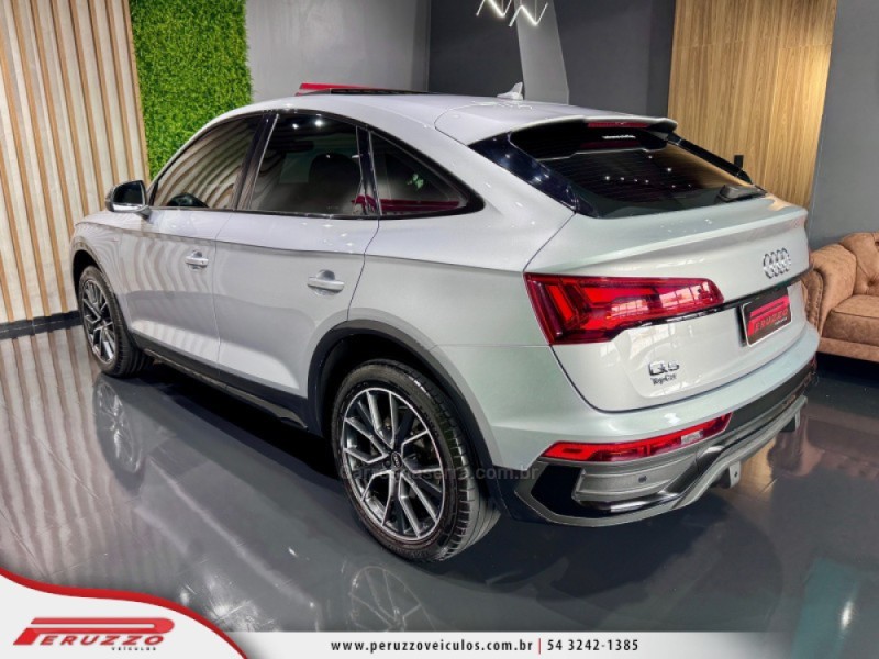 Q5 2.0 SPORTBACK S-LINE BLACK QUATTRO GASOLINA 4P AUTOMÁTICA - 2022 - NOVA PRATA