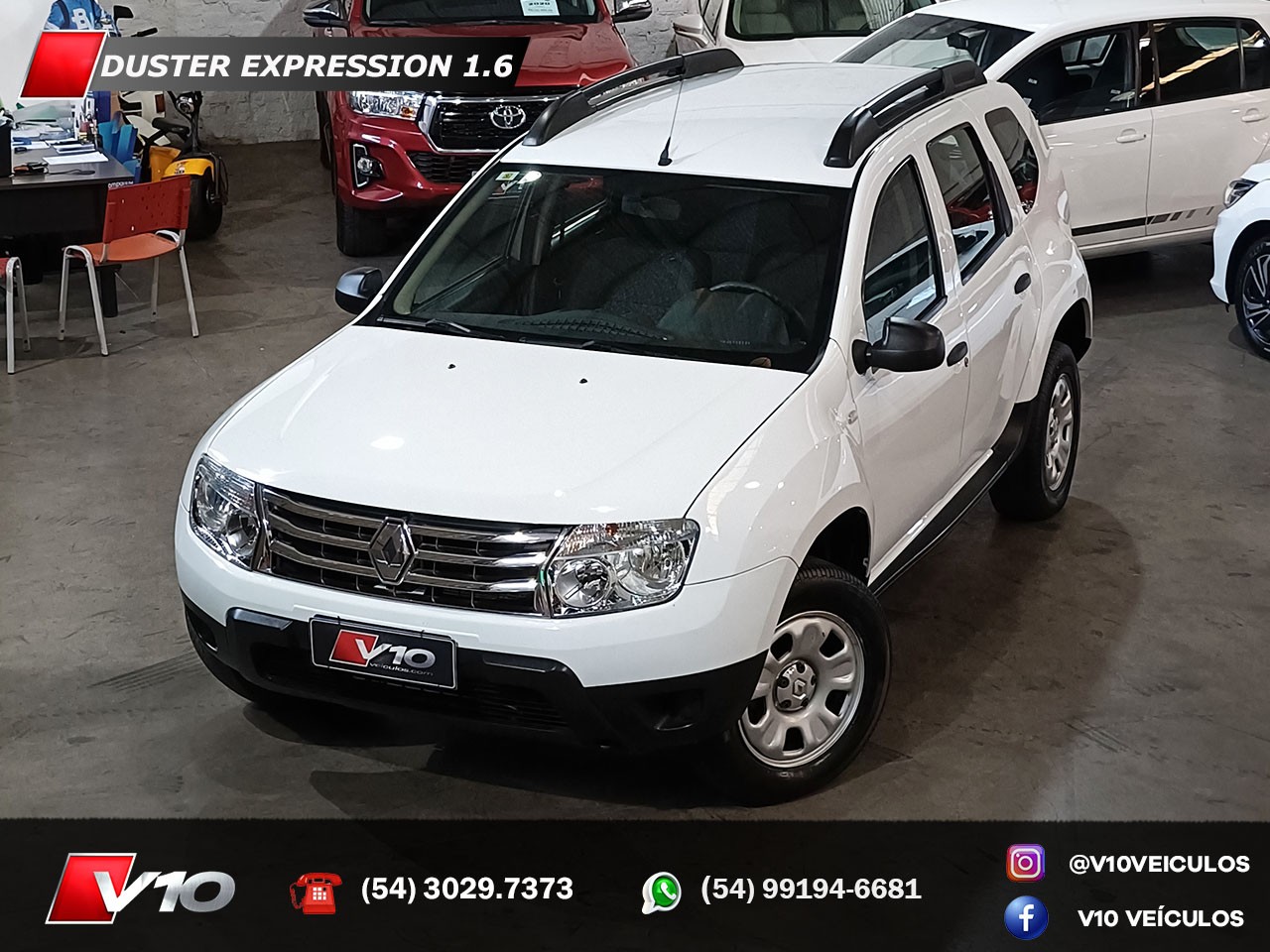 RENAULT - DUSTER - 2012/2013 - Branca - R$ 48.900,00