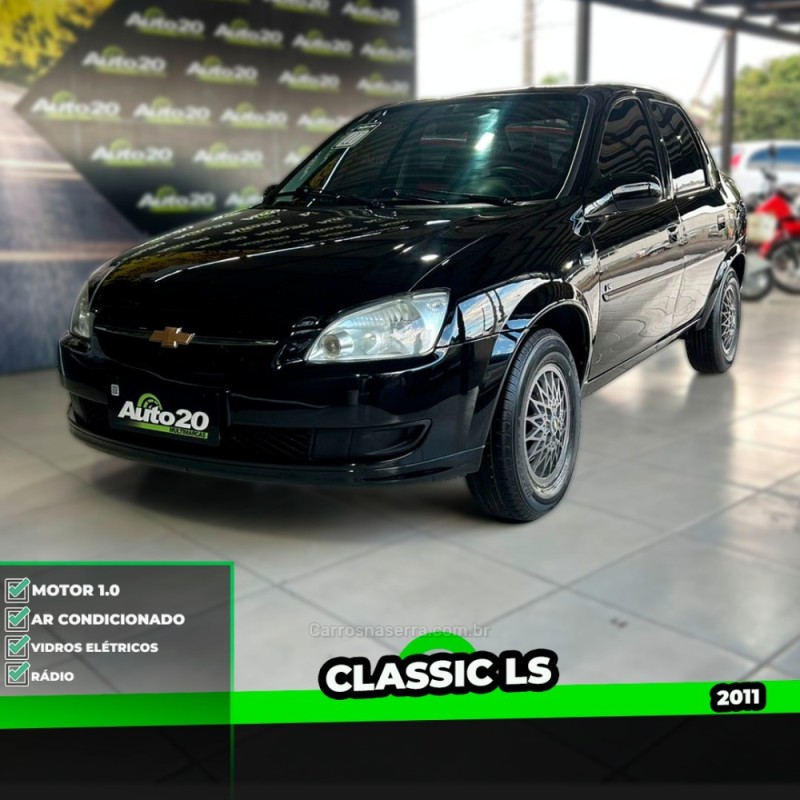 classic 1.0 mpfi ls 8v gasolina 4p manual 2010 taquara