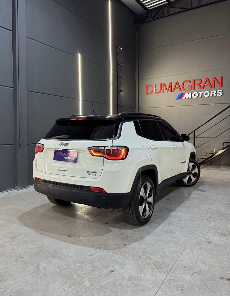 COMPASS 2.0 16V FLEX LONGITUDE AUTOMÁTICO - 2017 - PASSO FUNDO