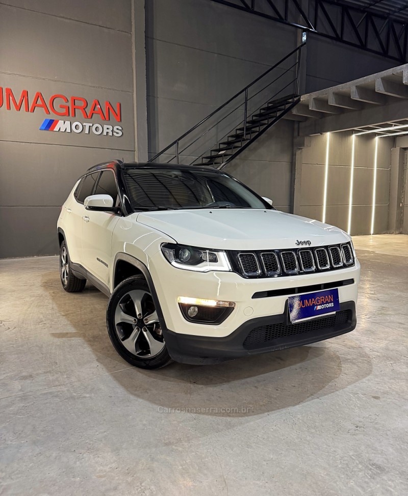 COMPASS 2.0 16V FLEX LONGITUDE AUTOMÁTICO - 2017 - PASSO FUNDO