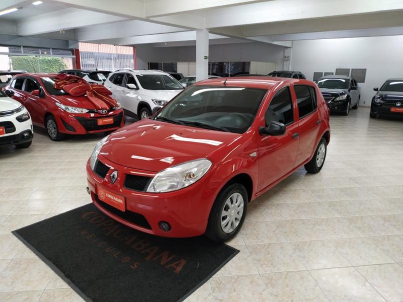 sandero 1.0 authentique 16v flex 4p manual 2010 caxias do sul