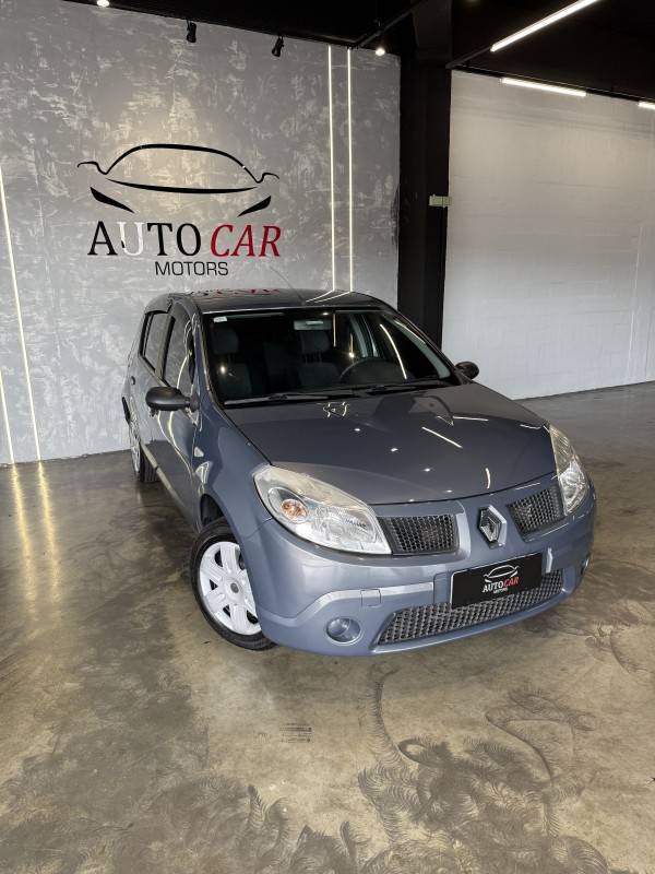 sandero 1.6 expression 8v flex 4p manual 2009 caxias do sul