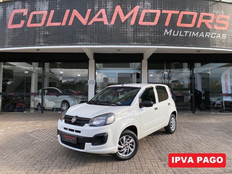 uno 1.0 evo attractive 8v flex 4p manual 2020 caxias do sul