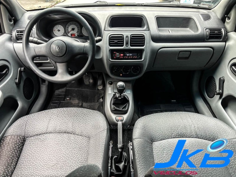CLIO 1.0 AUTHENTIQUE 16V FLEX 4P MANUAL - 2008 - NOVO HAMBURGO