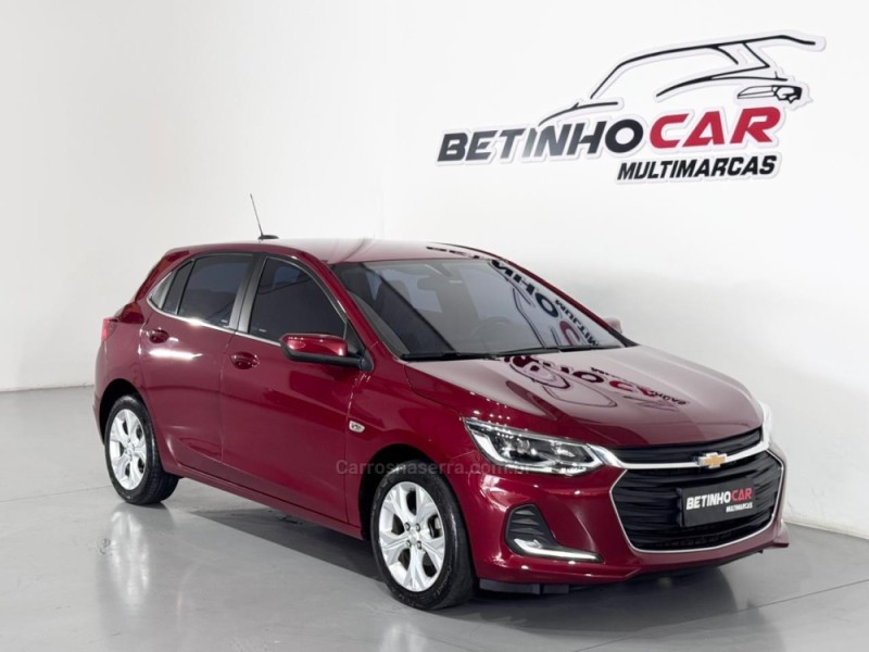 ONIX 1.0	PREMIER PLUS 12V TURBO FLEX 4P AUTOMÁTICO - 2020 - ESTâNCIA VELHA