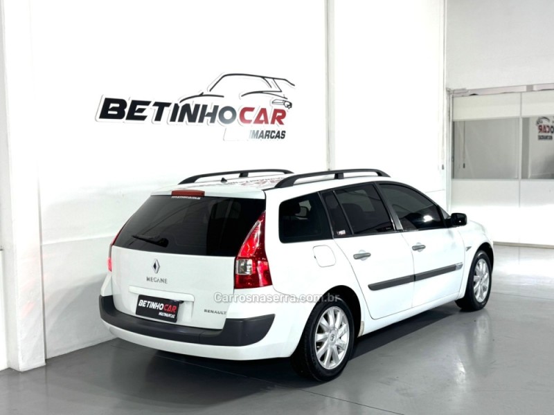MÉGANE 1.6 DYNAMIQUE GRAND TOUR 16V FLEX 4P MANUAL - 2012 - ESTâNCIA VELHA