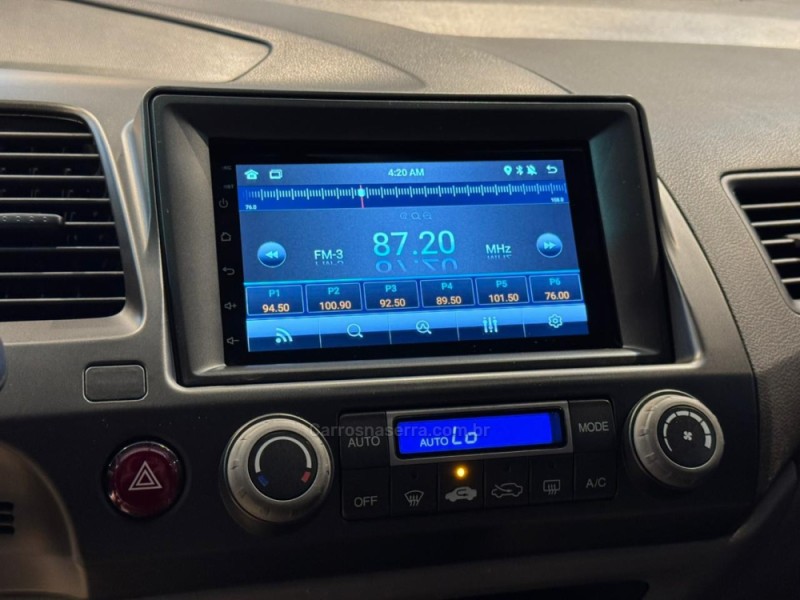 CIVIC 1.8 EXS 16V GASOLINA 4P AUTOMÁTICO - 2008 - CAXIAS DO SUL