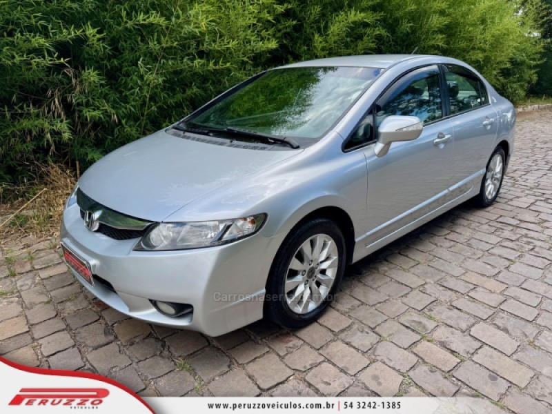 civic 1.8 lxl 16v flex 4p manual 2011 nova prata