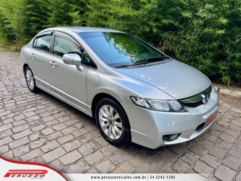 CIVIC 1.8 LXL 16V FLEX 4P MANUAL - 2011 - NOVA PRATA