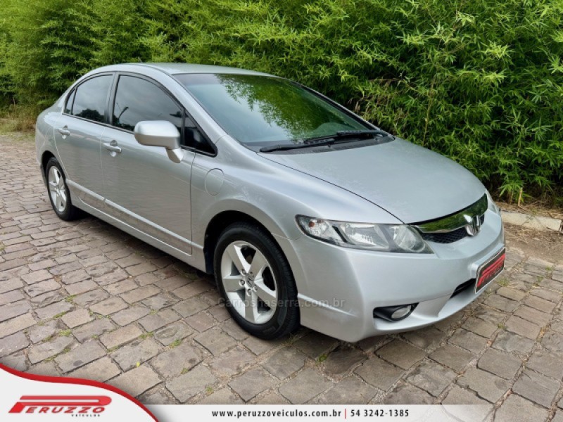 CIVIC 1.8 LXS 16V FLEX 4P MANUAL - 2009 - NOVA PRATA