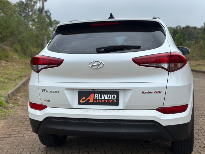 TUCSON 1.6 GLS TURBO GASOLINA 4P AUTOMÁTICO - 2019 - PAROBé