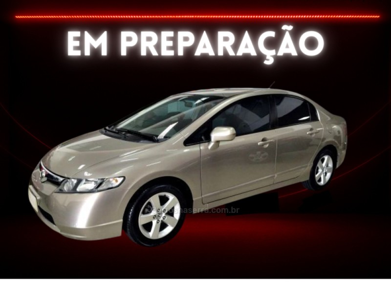 civic 1.8 lxs 16v flex 4p manual 2007 guapore