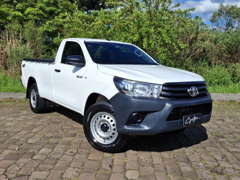 hilux 2.8 4x4 cs 16v turbo diesel 2p manual 2018 bento goncalves