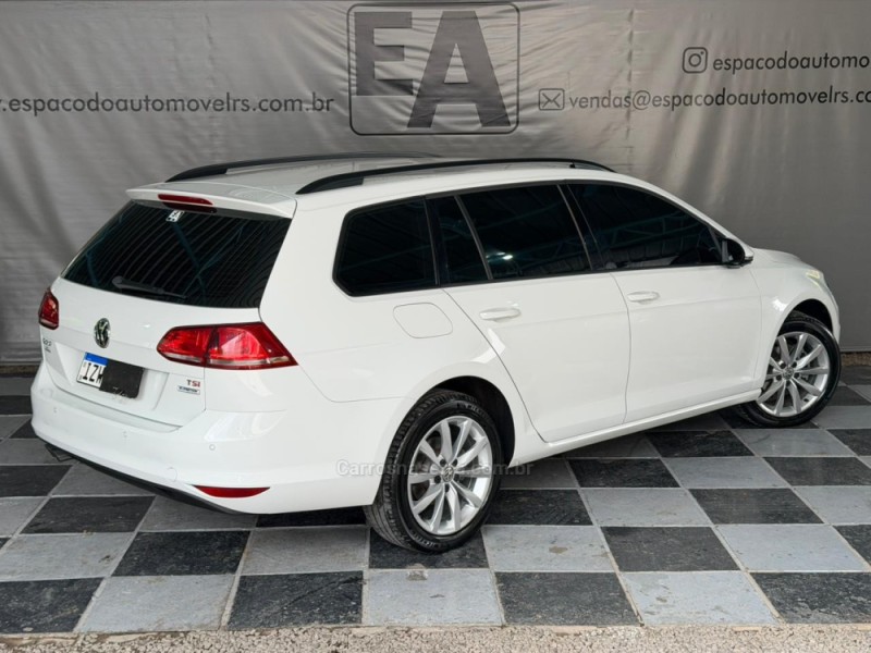 GOLF 1.4 TSI VARIANT COMFORTLINE 16V GASOLINA 4P AUTOMÁTICO - 2015 - NOVA PRATA