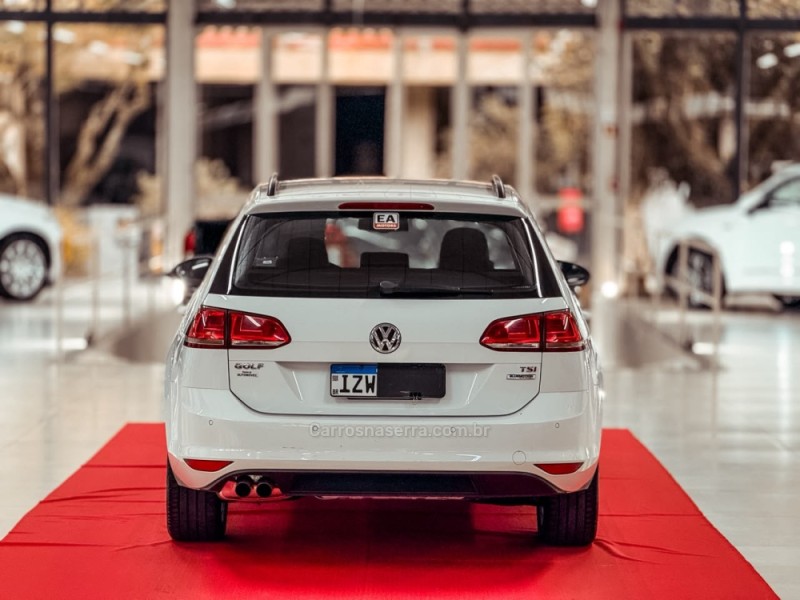 GOLF 1.4 TSI VARIANT COMFORTLINE 16V GASOLINA 4P AUTOMÁTICO - 2015 - NOVA PRATA