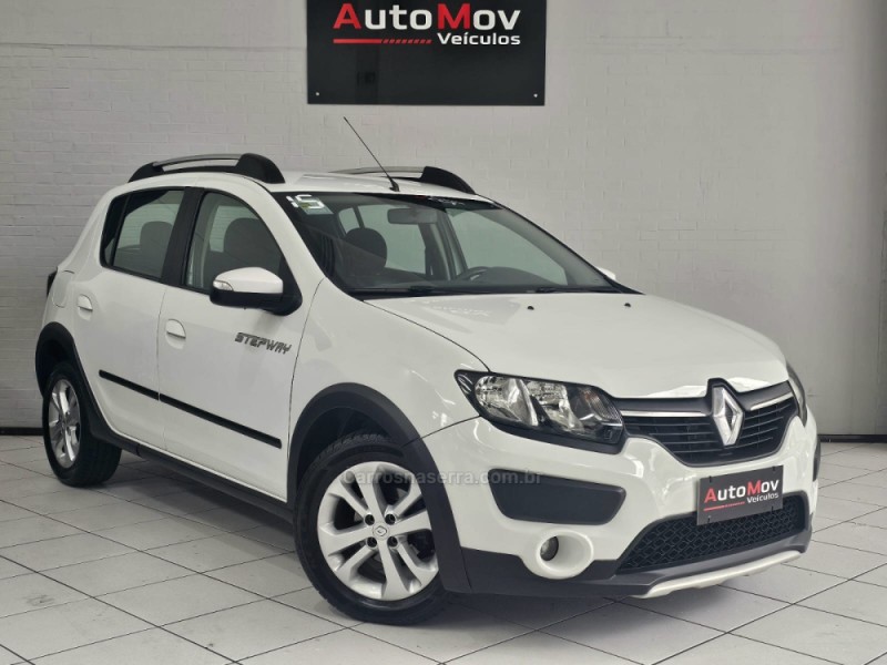 SANDERO 1.6 STEPWAY 8V FLEX 4P MANUAL - 2015 - CAXIAS DO SUL