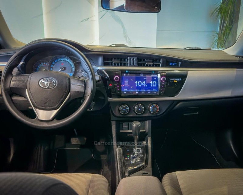 COROLLA 1.8 GLI 16V FLEX 4P AUTOMÁTICO - 2017 - GARIBALDI