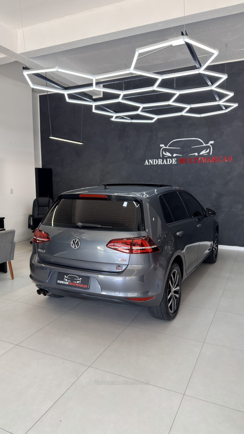 GOLF 1.4 TSI HIGHLINE 16V GASOLINA 4P AUTOMÁTICO - 2015 - CAXIAS DO SUL