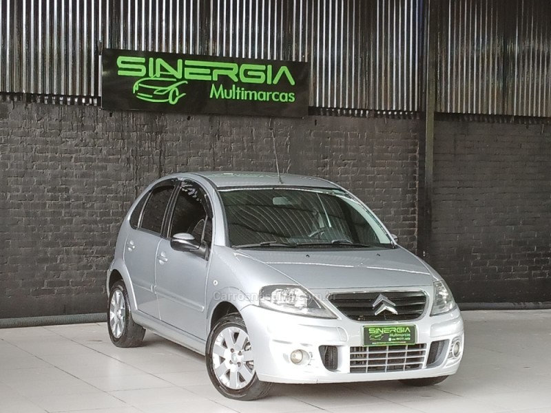 C3 1.4 I EXCLUSIVE 8V FLEX 4P MANUAL - 2012 - CAXIAS DO SUL