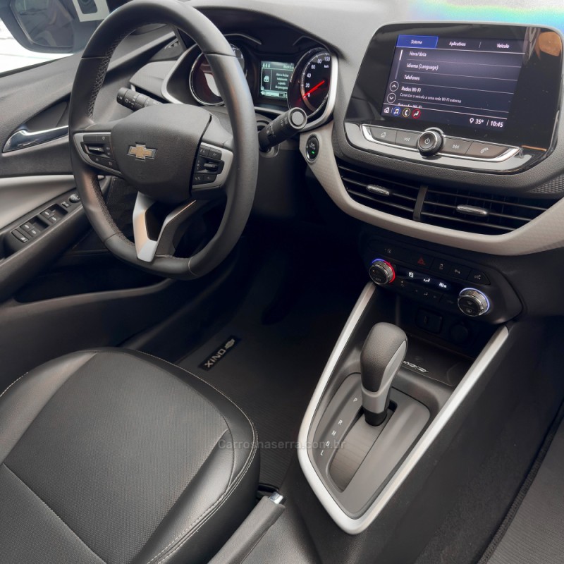 ONIX 1.0 PREMIER II 12V TURBO FLEX 4P AUTOMÁTICO - 2020 - FLORES DA CUNHA