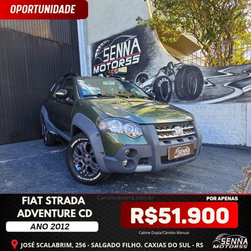 strada 1.8 mpi adventure cd 16v flex 2p manual 2011 caxias do sul