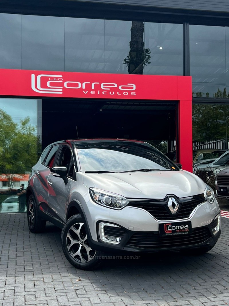 captur 1.6 16v flex intense automatico 2019 canela