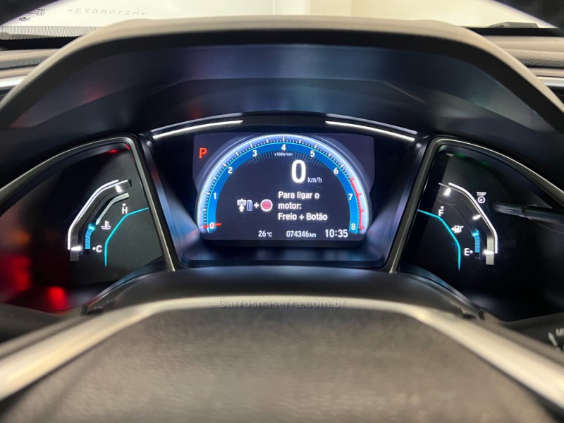 CIVIC 1.5 16V TOURING TURBO GASOLINA 4P AUTOMÁTICO - 2021 - FLORES DA CUNHA