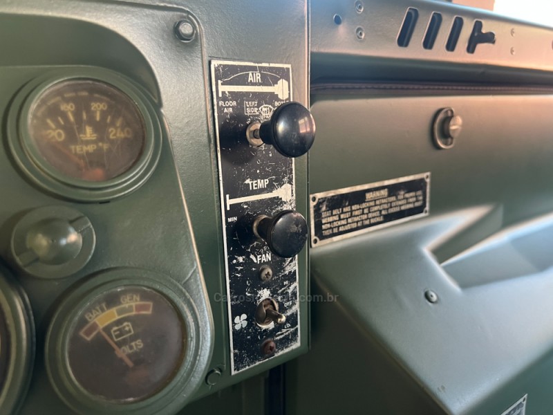 AM 6.2 4X4 OPEN TOP TURBO 16V DIESEL 4P MANUAL - 1986 - FLORES DA CUNHA