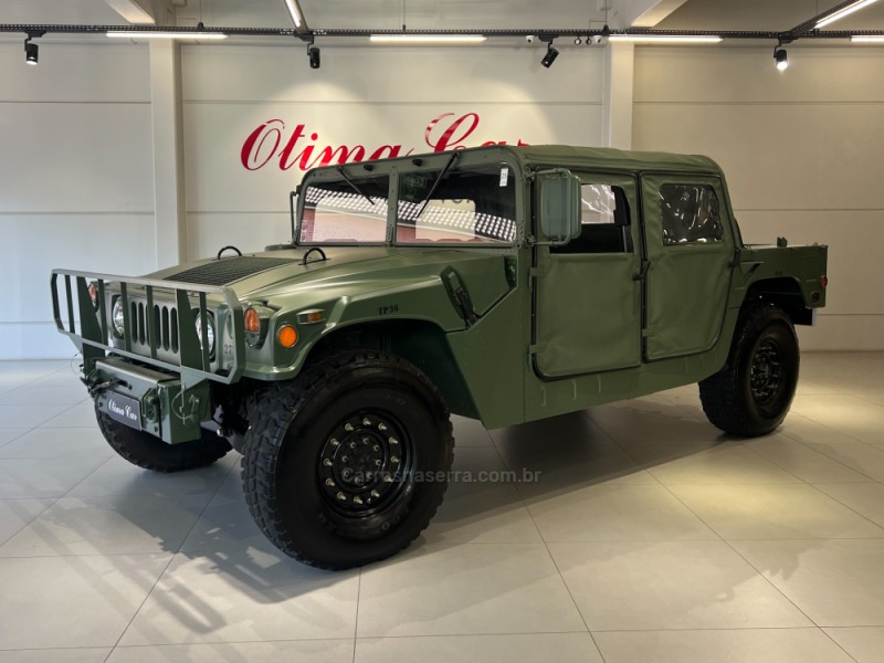 am 6.2 4x4 open top turbo 16v diesel 4p manual 1986 flores da cunha