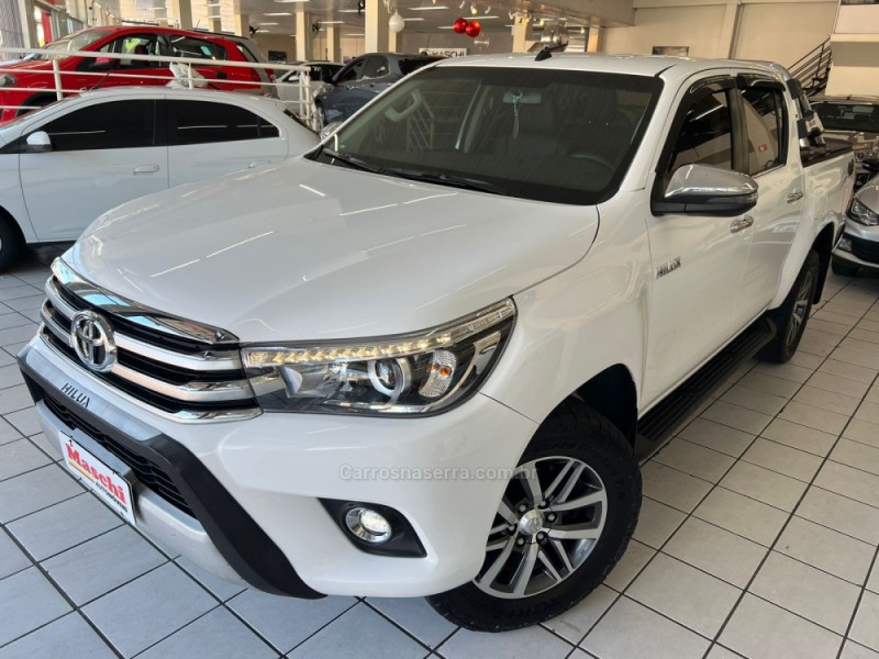 hilux 2.8 srx plus 4x4 cd turbo diesel 4p automatico 2018 caxias do sul