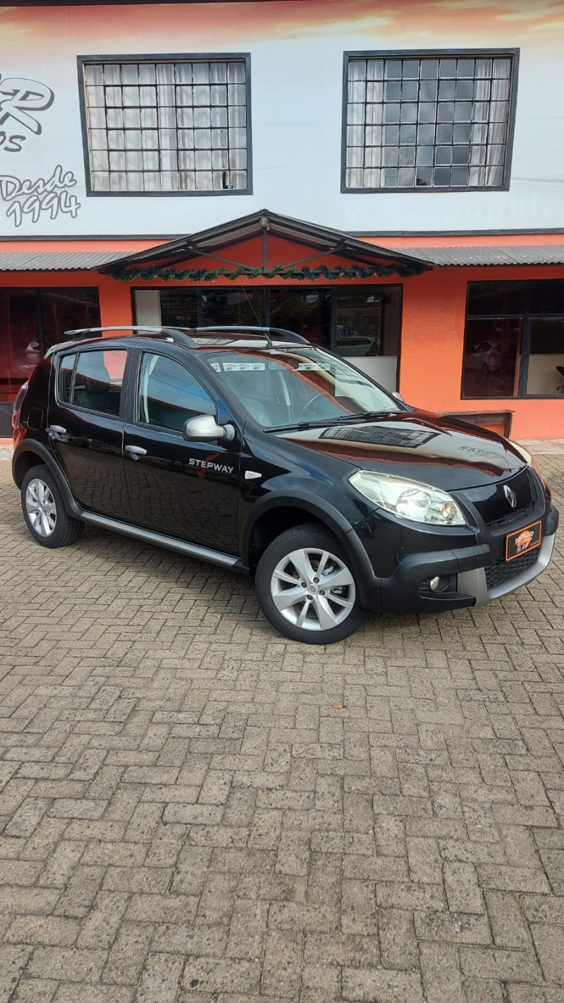 sandero 1.0 stepway sze 12v flex 4p manual 2012 canela