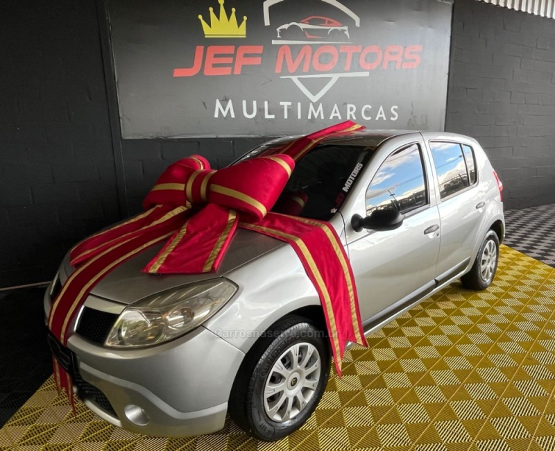 sandero 1.0 authentique 16v flex 4p manual 2009 caxias do sul