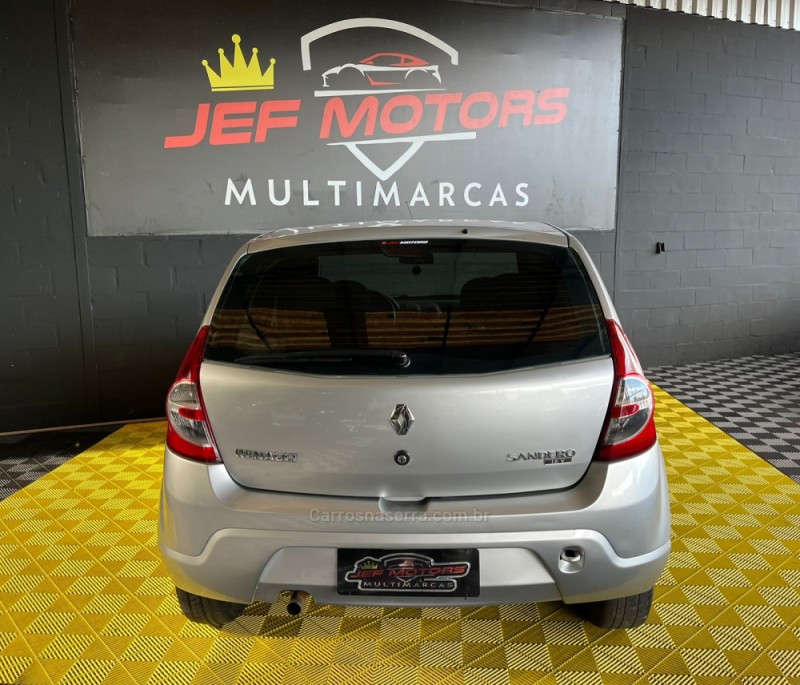 SANDERO 1.0 AUTHENTIQUE 16V FLEX 4P MANUAL - 2009 - CAXIAS DO SUL