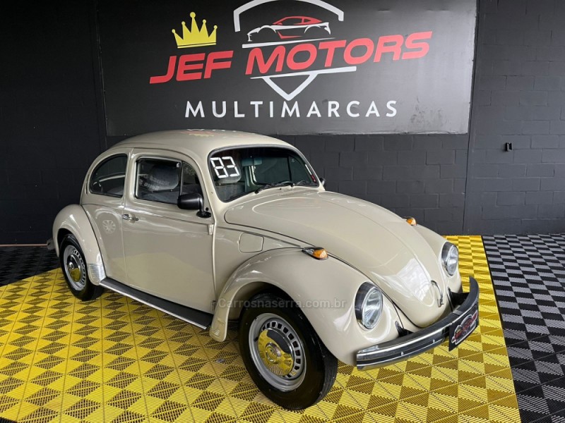 FUSCA 1.3 8V GASOLINA 2P MANUAL - 1983 - CAXIAS DO SUL