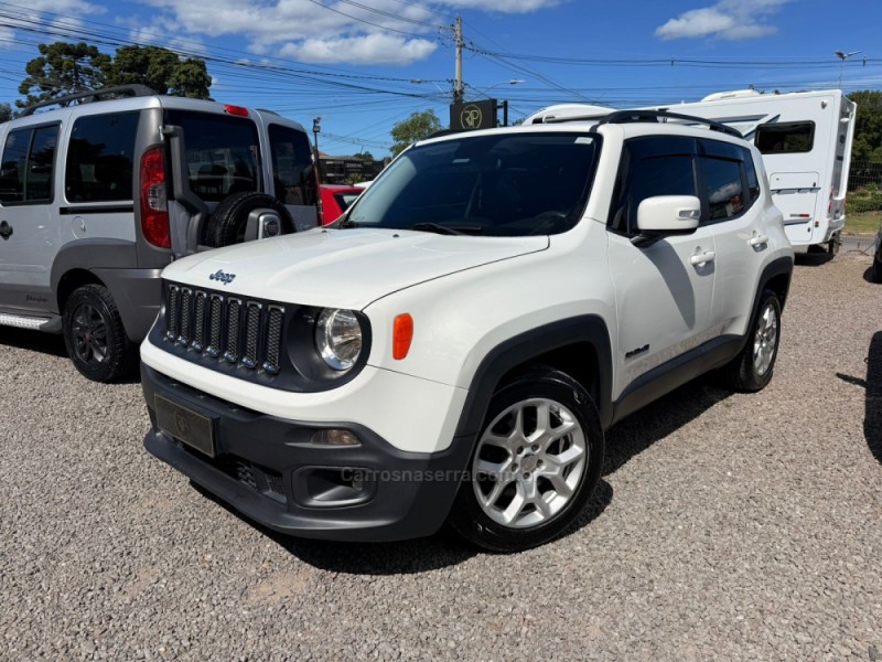 renegade 1.8 16v flex longitude 4p automatico 2016 canela