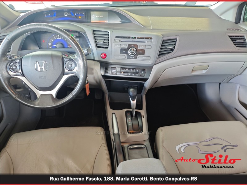 CIVIC 2.0 LXR 16V FLEX 4P AUTOMÁTICO - 2014 - BENTO GONçALVES