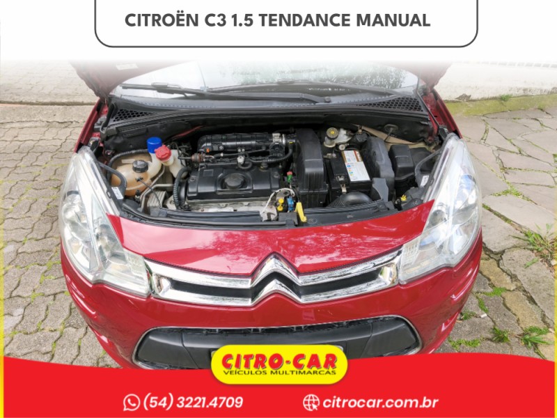 C3 1.5 TENDANCE 8V FLEX 4P MANUAL - 2016 - CAXIAS DO SUL