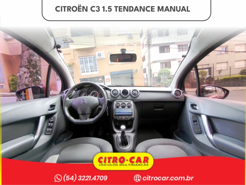 C3 1.5 TENDANCE 8V FLEX 4P MANUAL - 2016 - CAXIAS DO SUL