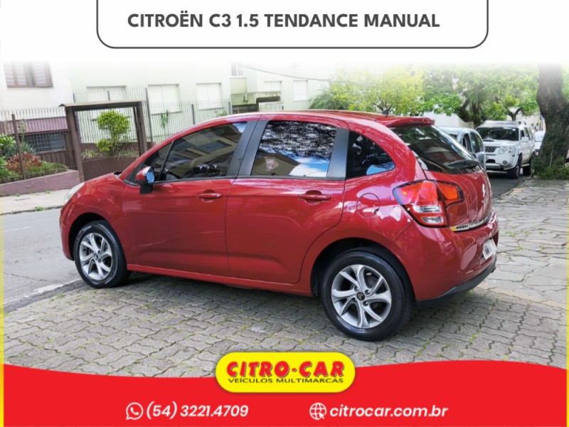 C3 1.5 TENDANCE 8V FLEX 4P MANUAL - 2016 - CAXIAS DO SUL