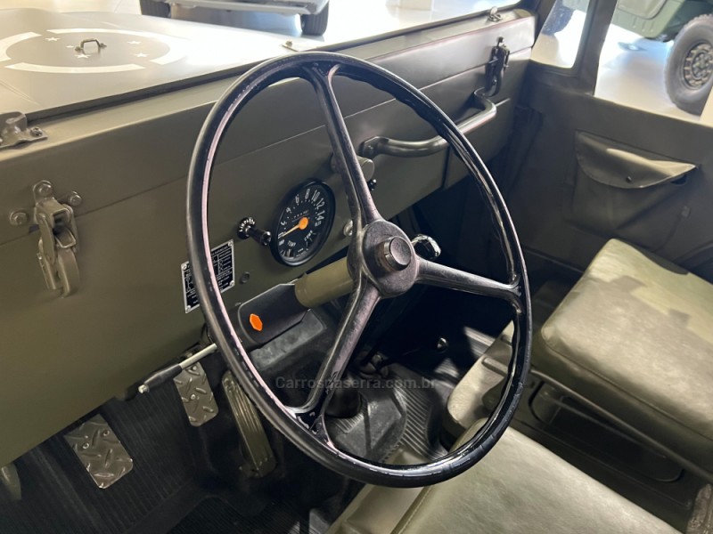 WILLYS 2.6 4X4 BF 161 GASOLINA 2P MANUAL - 1972 - FLORES DA CUNHA