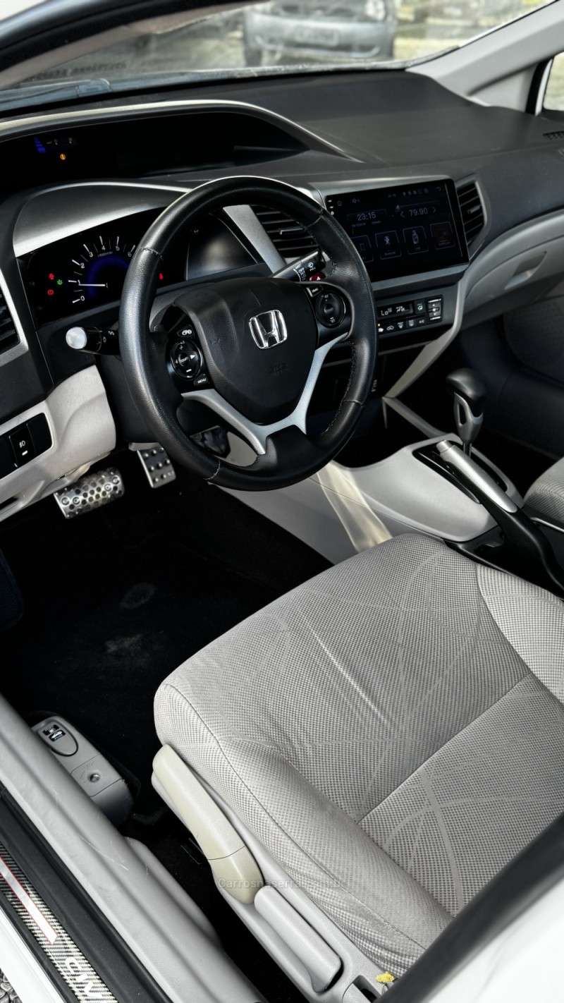 CIVIC 1.8 LXS 16V GASOLINA 4P AUTOMÁTICO - 2013 - CAXIAS DO SUL