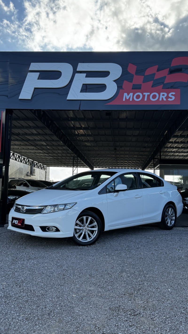 CIVIC 1.8 LXS 16V GASOLINA 4P AUTOMÁTICO - 2013 - CAXIAS DO SUL