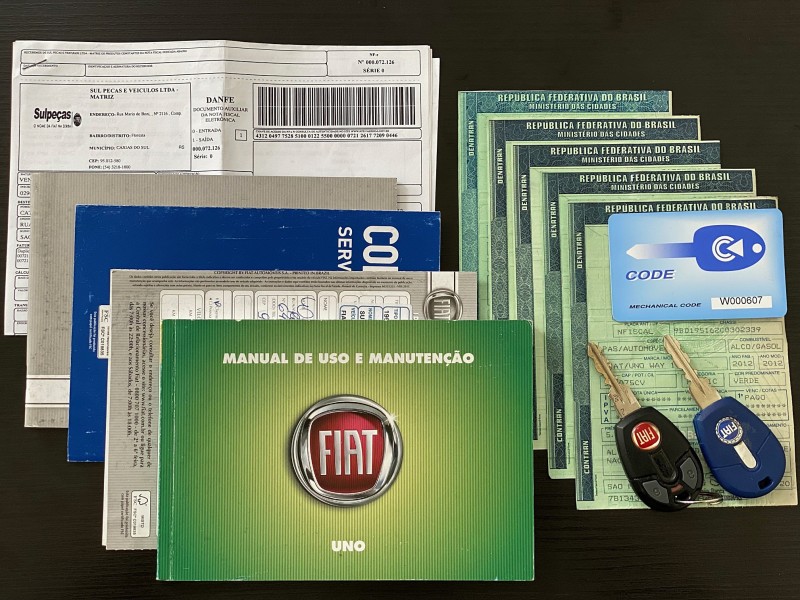 UNO 1.0 EVO WAY 8V FLEX 4P MANUAL - 2012 - CAXIAS DO SUL