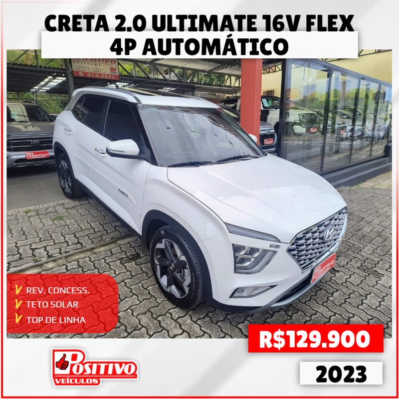 creta 2.0 ultimate 16v flex 4p automatico 2023 caxias do sul